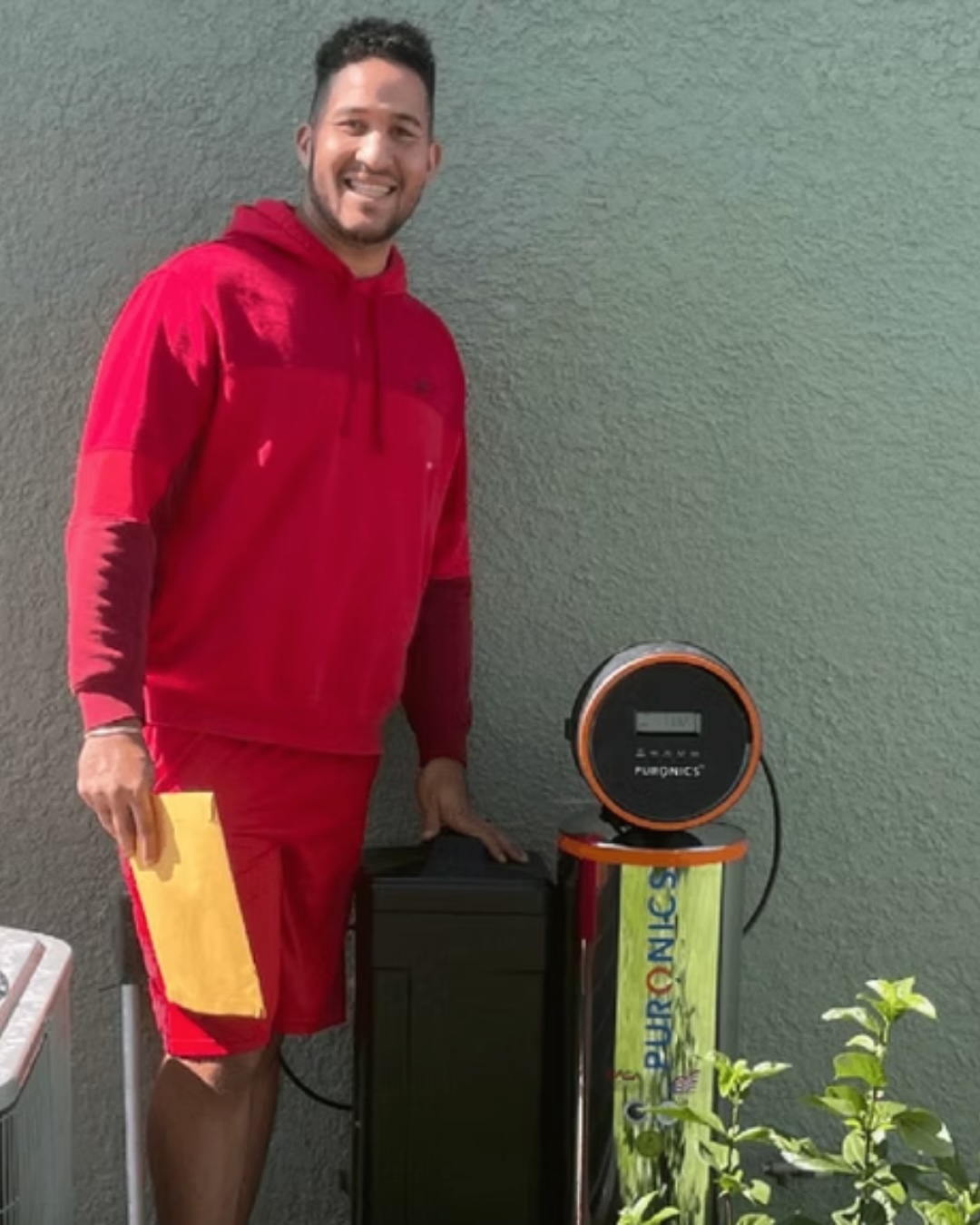 Satisfied customer after Water Softener System installation in Apopka, FL — AquaClear Solutions FL